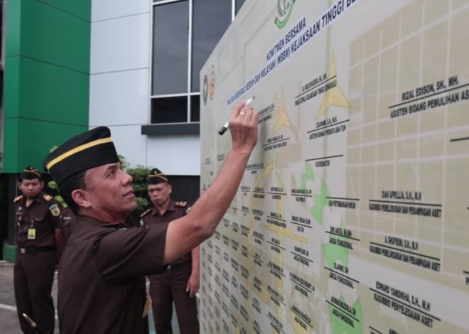 Kejati Bengkulu Gelar Apel Zona Integritas WBBM Tahun 2026, Teguhkan Komitmen WBBM