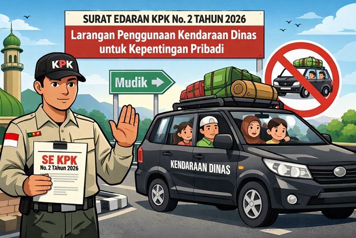 KPK Larang ASN Gunakan Mobil Dinas Untuk Mudik Lebaran, Pemprov Bengkulu Justru Nekat Izinkan