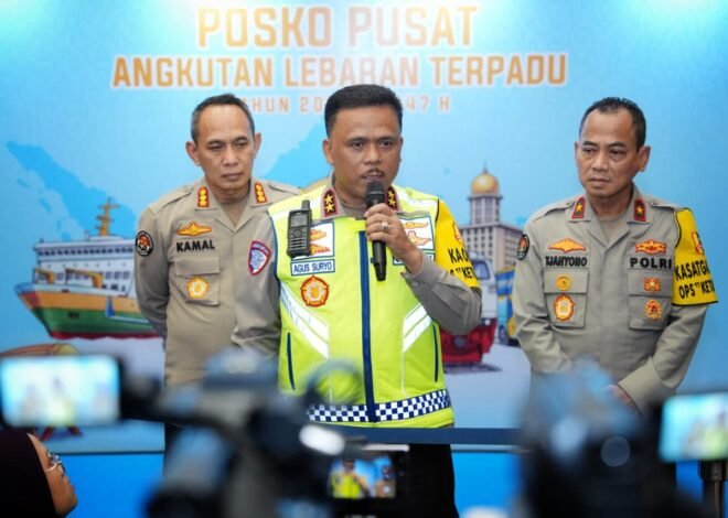 Hadiri Pembukaan Posko Angkutan Lebaran 2026, Kakorlantas Pastikan Operasi Ketupat Berjalan Lancar