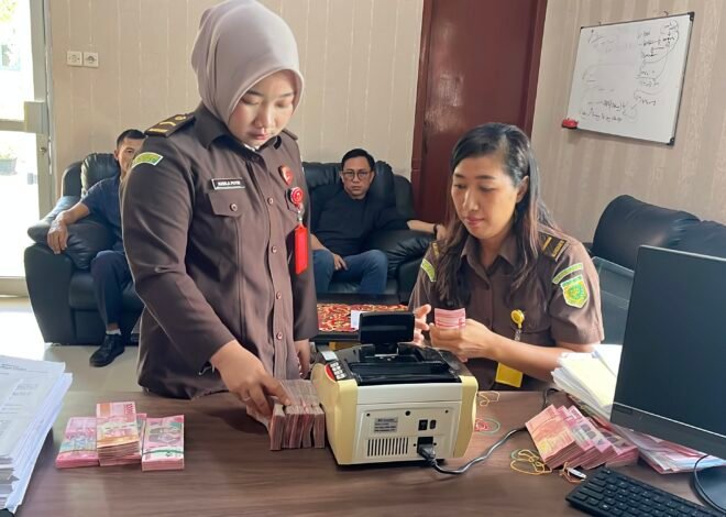 Kejari Bengkulu Terima Rp146 Juta Uang Kerugian Negara Kasus Korupsi Labkesda