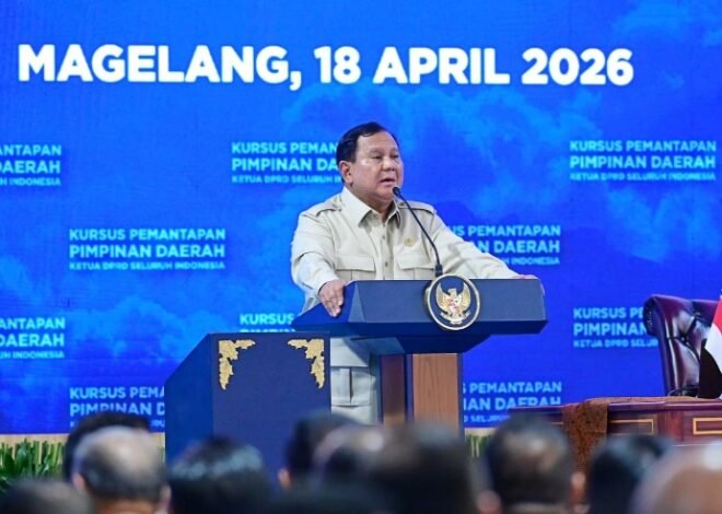 Ingin Bicara Dari Hati Ke Hati, Presiden Prabowo Mintak Wartawan Keluar Saat Pidato di Retreat DPRD Magelang