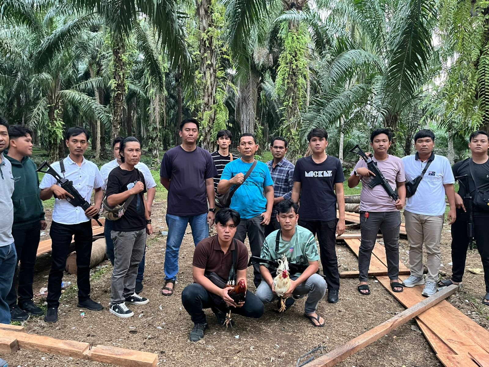 Polres Kaur Gerebek Judi Sabung Ayam & Dadu, Pelaku Lari Kocar-Kacir