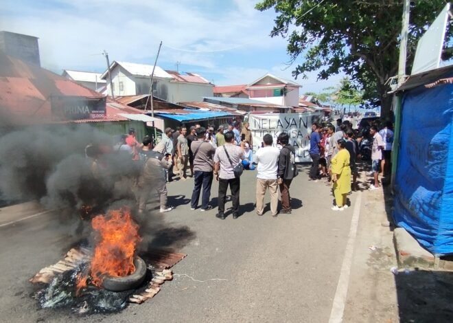 Polda Bengkulu Tangkap 2 Nelayan & Sita 40 Jerigen Solar, Ratusan Warga Malabero Blokir Jalan