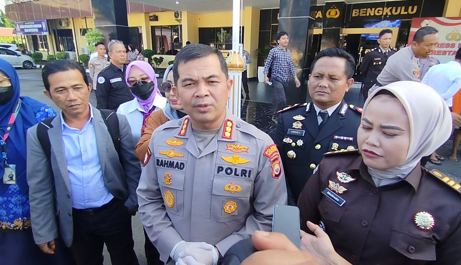 Kasus Pelecehan Polwan Oleh Mahasiswa Saat Demo di DPRD, Kapolresta Bengkulu: Kita Masih Menunggu Itikad Baiknya
