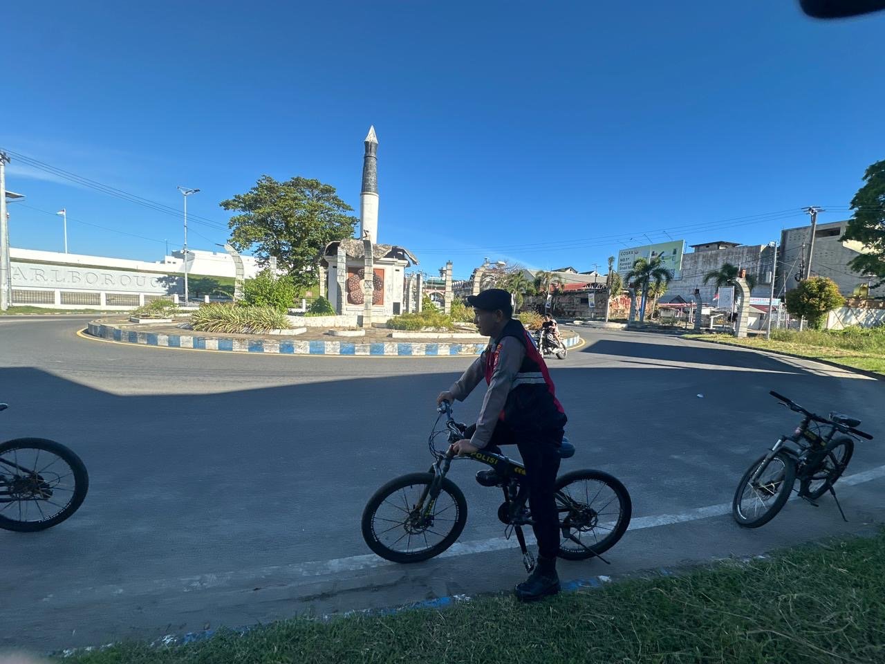 Antisipasi Balap Liar dan Kejahatan 3C, Sat Samapta Polresta Bengkulu Gelar Patroli Sepeda
