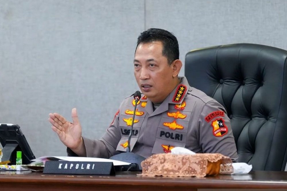 Respon Kapolri  Soal Menteri HAM Natalius Pigai Usul Sipil Bisa Isi Jabatan di Polri