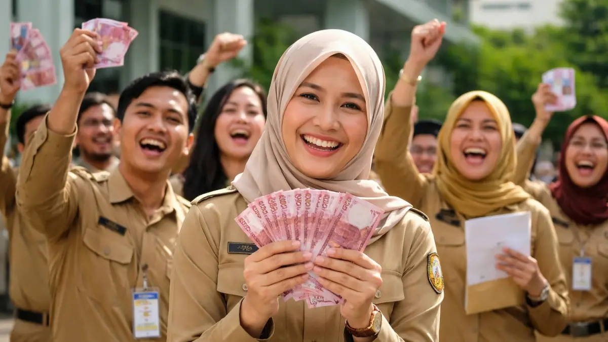 Hore! Hari Ini Gaji ke-13 PNS Mulai Cair, Segini Jumlah Besarannya