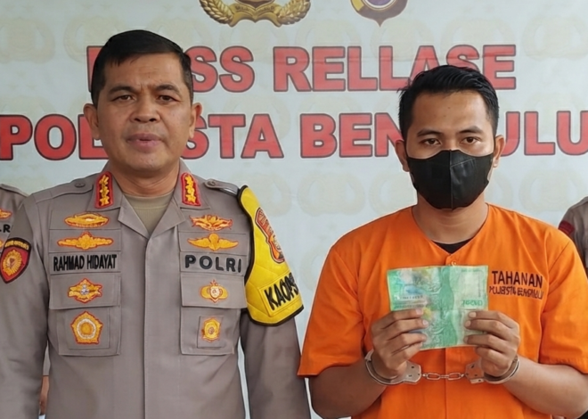 Enam Bulan Edarkan Uang Palsu, Boss Fotocopy di Bengkulu Ditangkap Polisi, Kapolresta Himbauan Masyarakat Lebih Waspada
