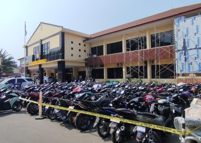 Satlantas Polresta Bengkulu Sikat Ratusan Motor Berknalpot Brong, Mayoritas Pelajar Di Bawah Umur
